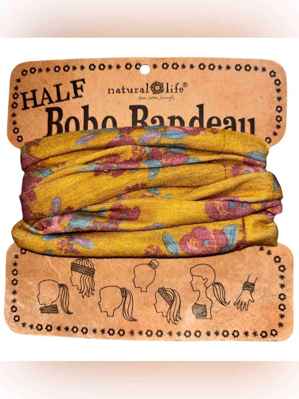 Natural Life boho bandeau hair band